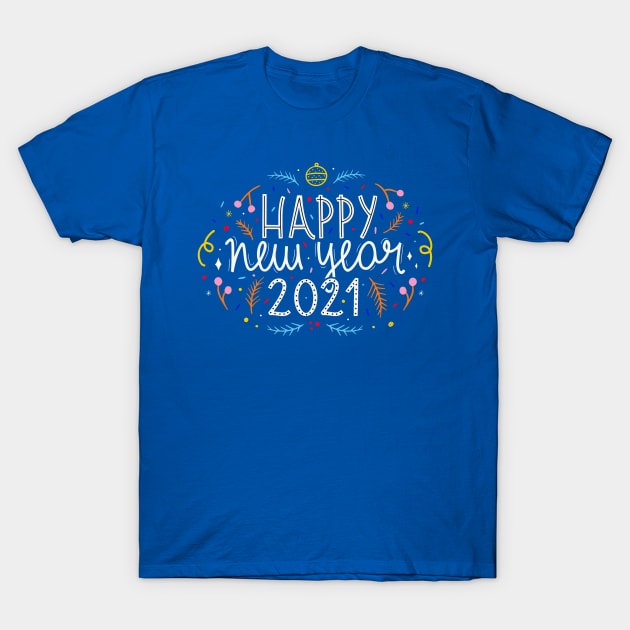 Happy New Year T-Shirt by MajorCompany